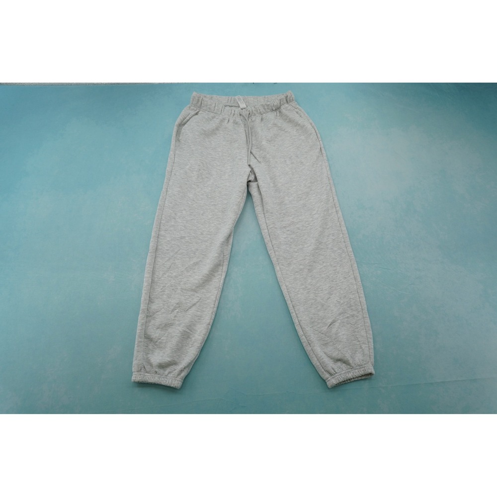 Velocity Softlite Cali Jogger Womens M Light Gray Heather Drawstring Sweatpants